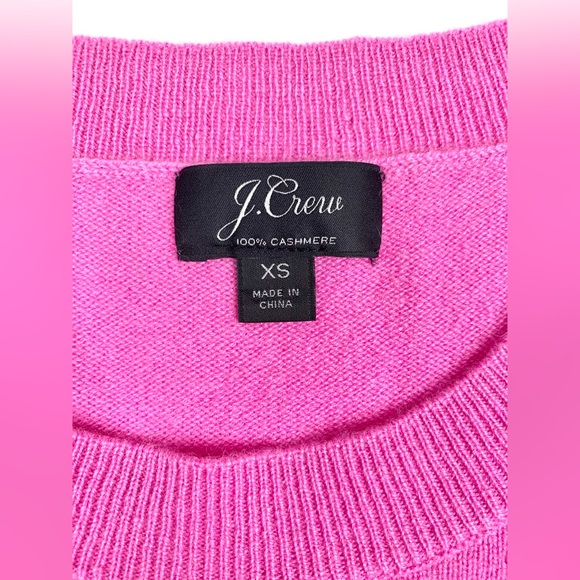 J Crew KISS KISS Layla 100% Cashmere Sweater. - Picture 4 of 8